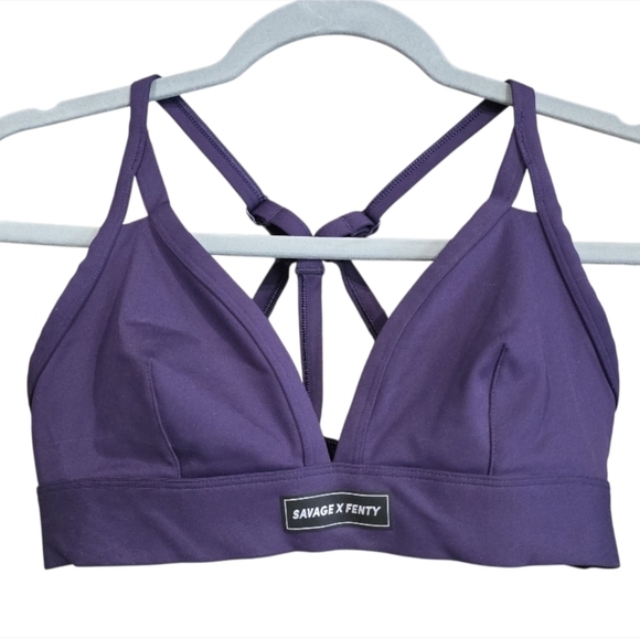 Savage X Fenty Bra By Rihanna- Unlined, Razorback- Size L - Picture 1 of 4